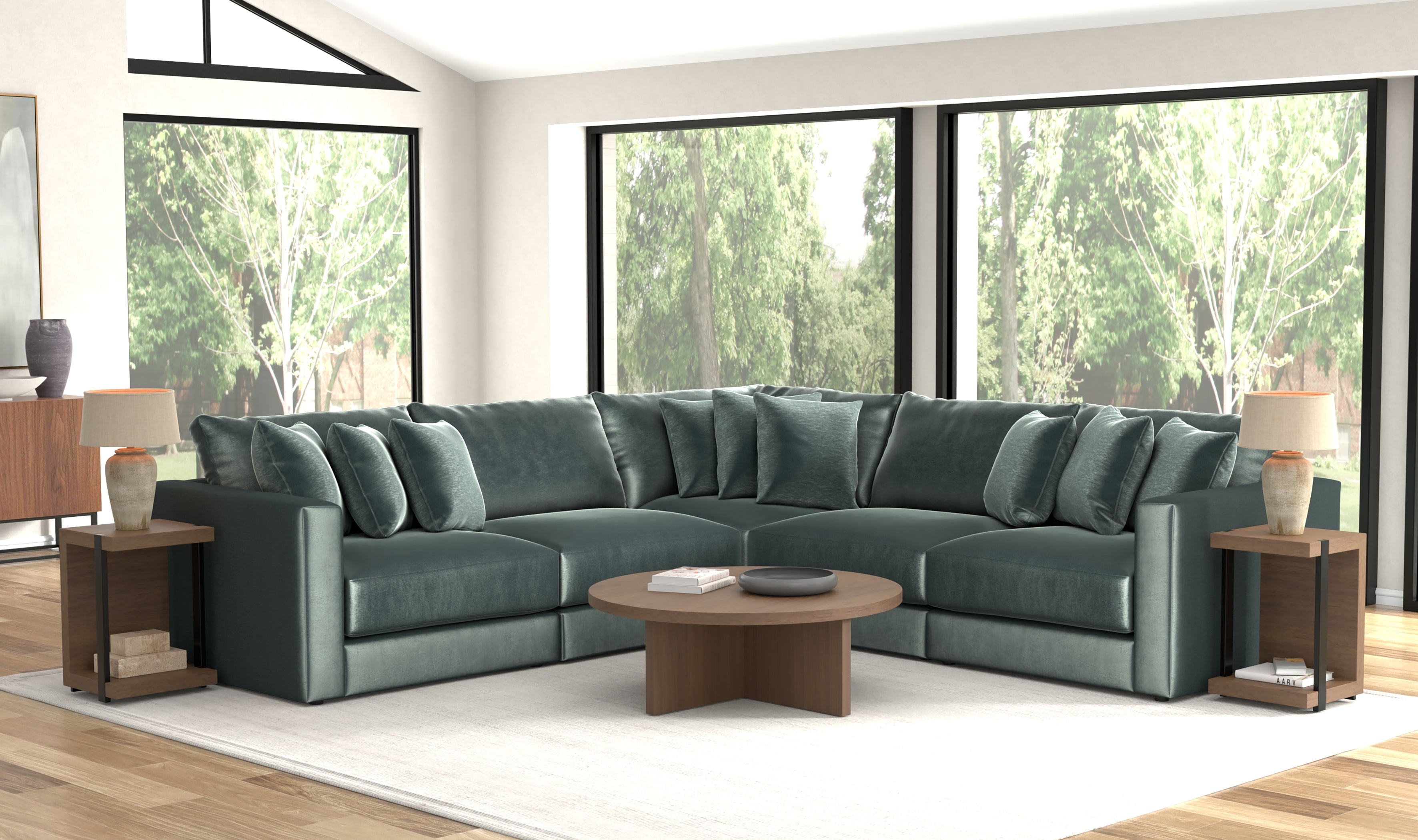 Remington Pine Modular Sectional