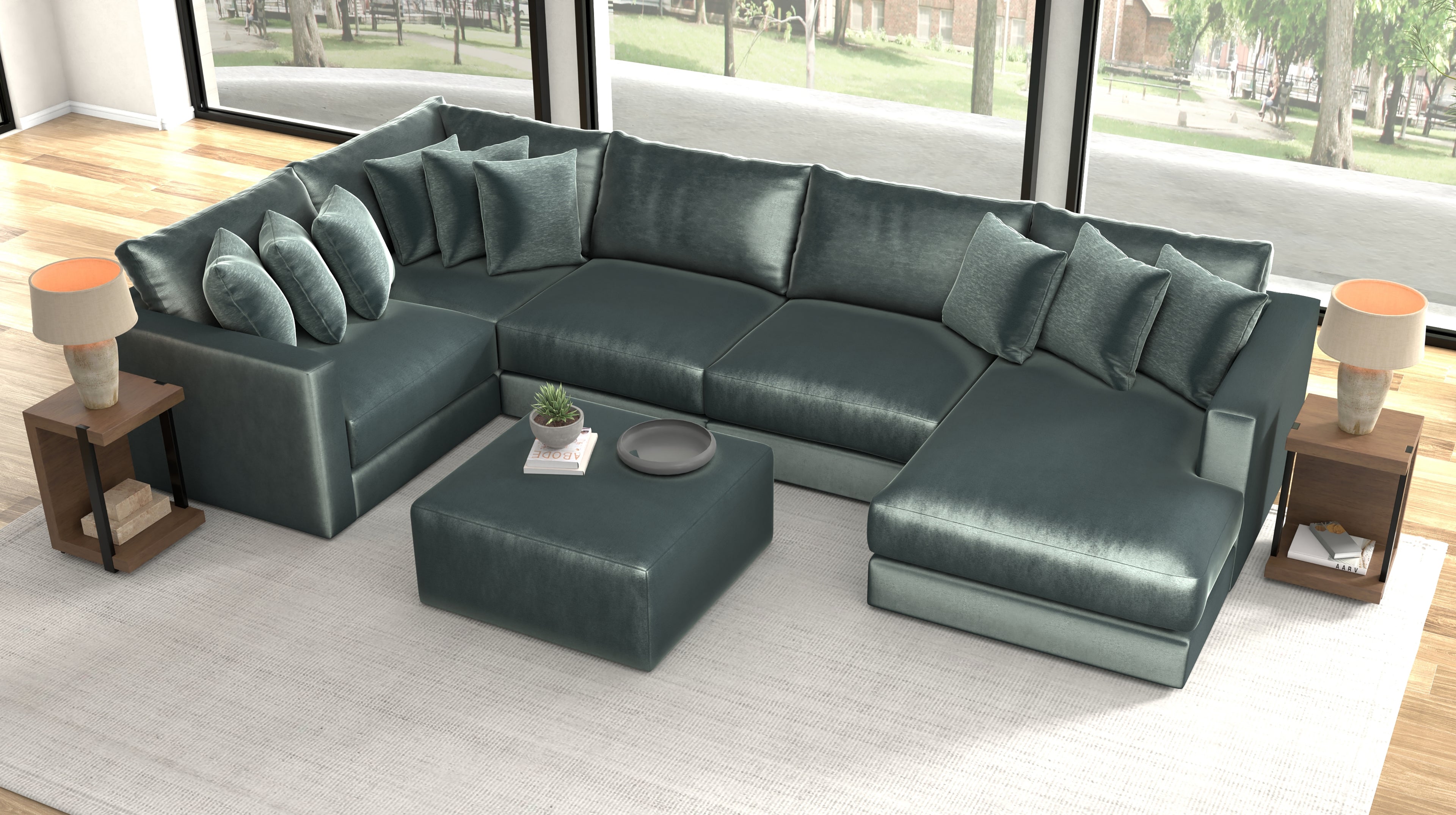 Remington Pine Modular Sectional