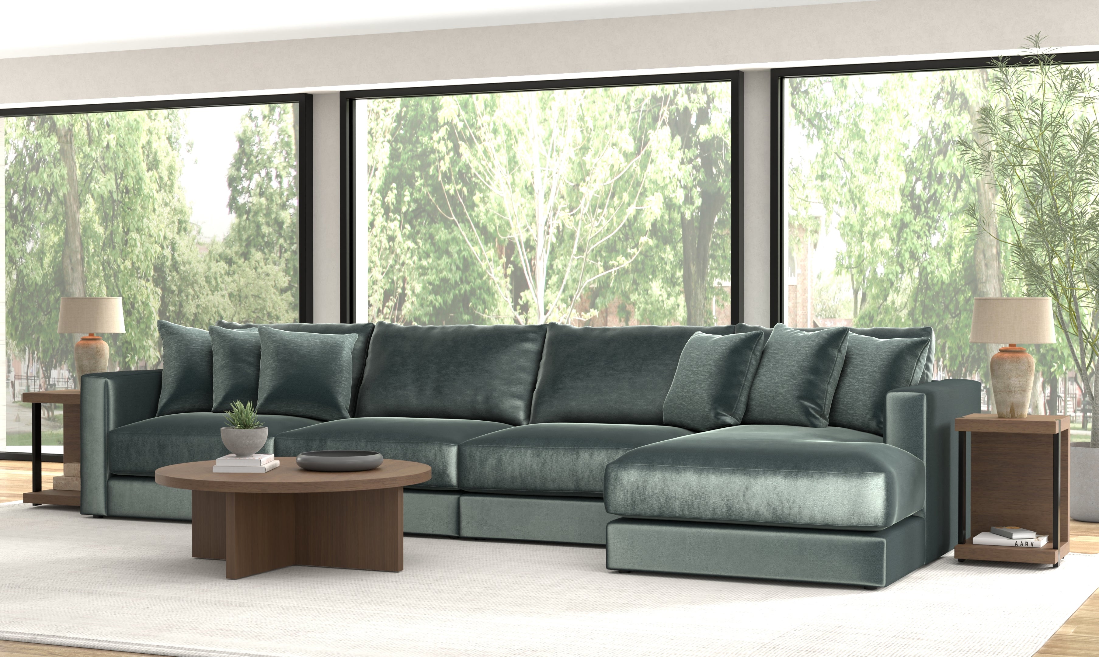 Remington Pine Modular Sectional