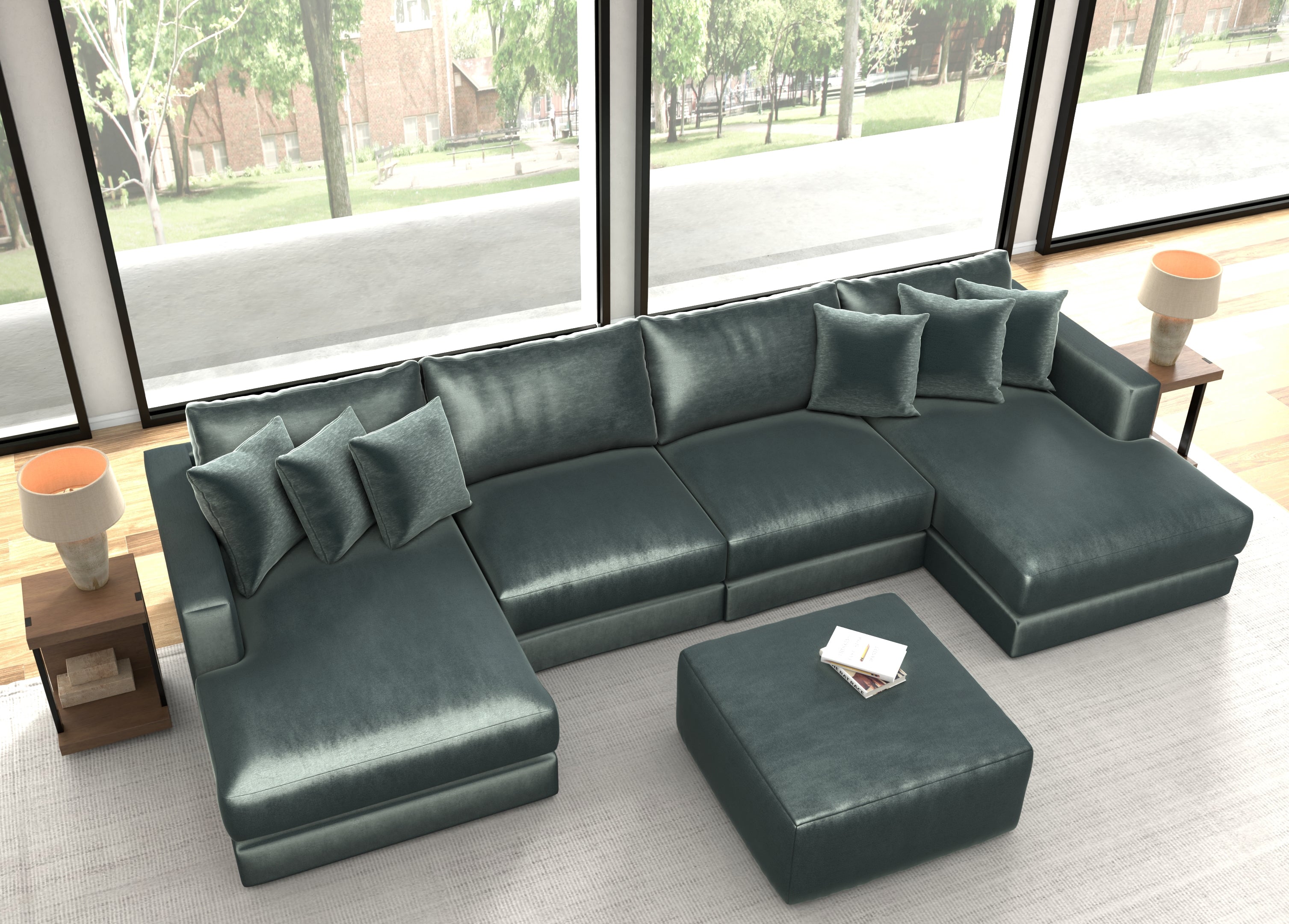 Remington Pine Modular Sectional