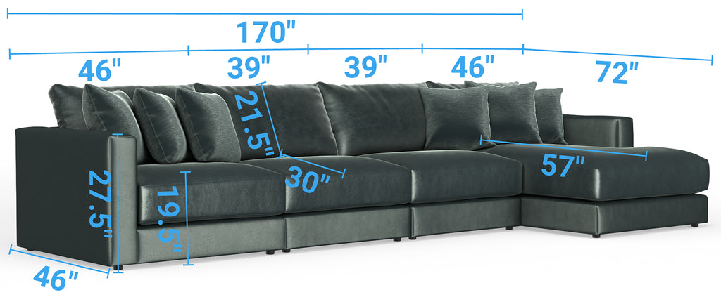 Remington Pine Modular Sectional