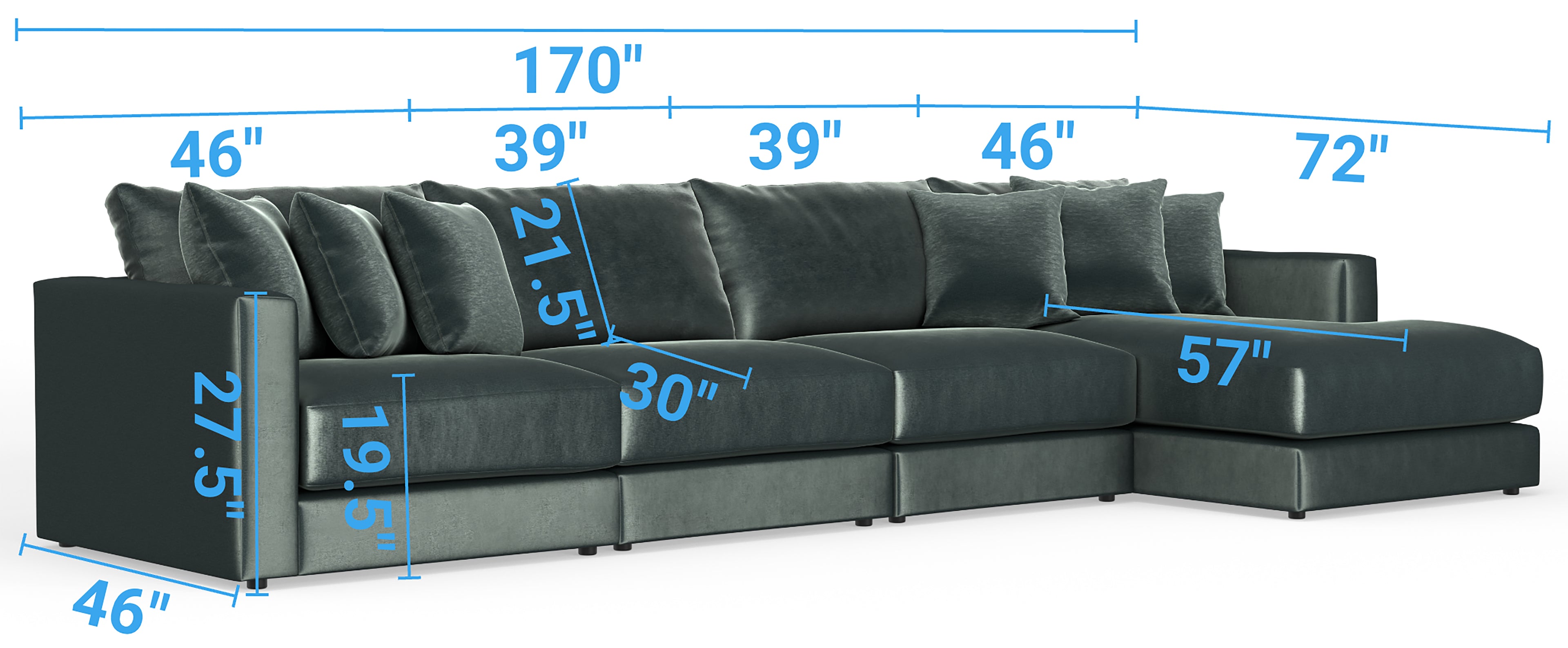 Remington Pine Modular Sectional